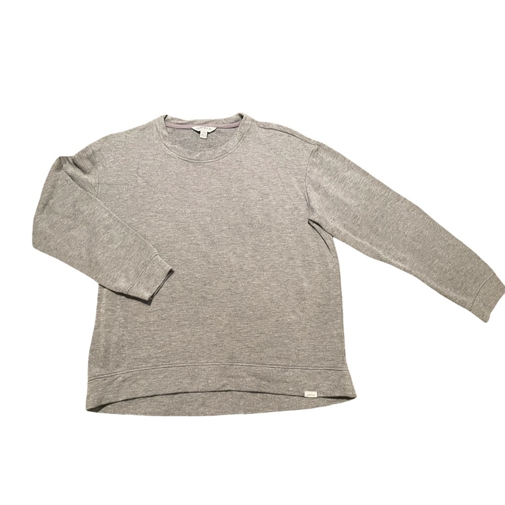 Orvis Men's Dark Grey Pullover Crewneck Sweater/Sweatshirt Size Medium